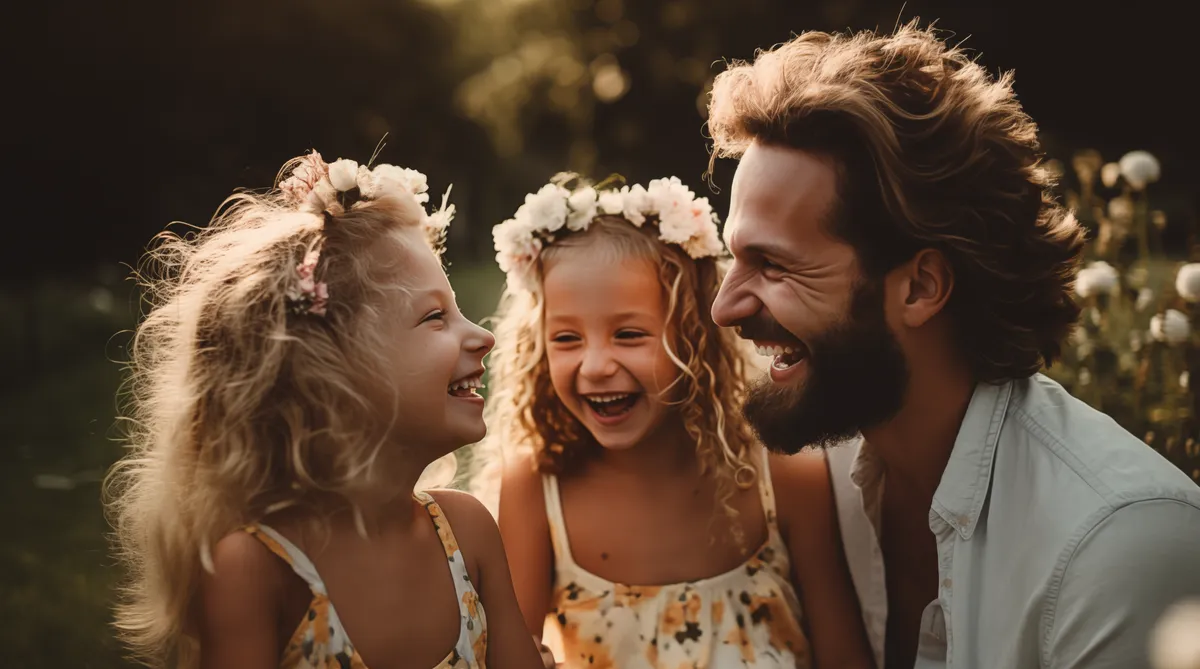 smiling family